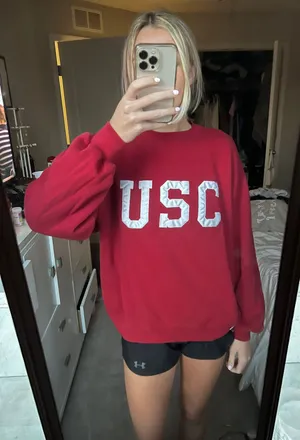 USC Crewneck Red Size M thumbnail 2