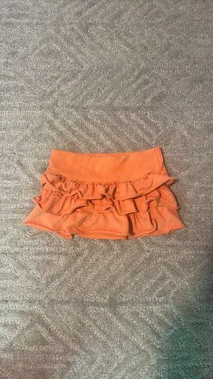 Edikted Mini Skirt Orange thumbnail 2