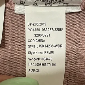 Jessica Simpson NWT Women's Rose Colored "All You Need Is Love" Shirt X-Large thumbnail 12