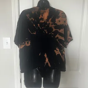 Eko Deko Texas Cactus Bleach Dye Crop‎ Top Shirt XL thumbnail 2