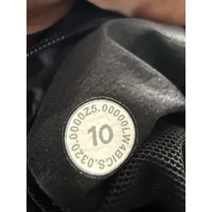 Lululemon With The Breeze Black‎ Nylon Full Zip Windbreaker Jacket Size 10 thumbnail 7