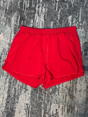 Alo Yoga Stride Shorts Red Large thumbnail 2