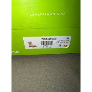 Sam Edelman Steele Oat‎ Suede Knit Cuff Combat Boots Women's, Size 7M, NIB thumbnail 7