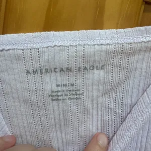 American Eagle Size Medium Light Purple Bra Top Crop Top. thumbnail 4