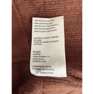 Free People We the Free Oversized Knit Cardigan Brown Women's Size Medium thumbnail 13