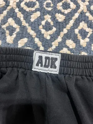 Adika black joggers with pink dragon detail womens s thumbnail 2