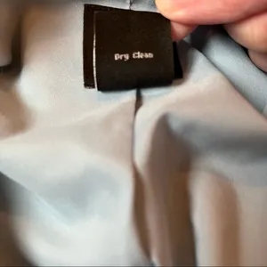 Saks 5th avenue gray checkered blazer size 2 thumbnail 8