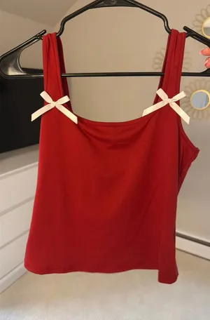 Red Amazon Tank Top thumbnail 1