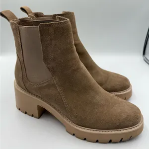 Dolce Vita Chelsea Boots Tan Size 9.5 thumbnail 5