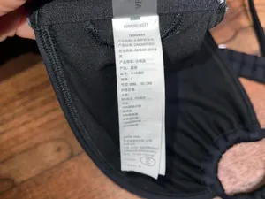 Abercrombie & Fitch Black Ring-Front Bandeau Bikini Top thumbnail 5