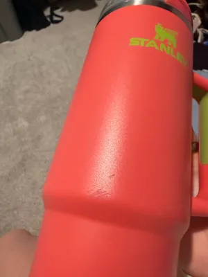 Stanley Quencher H2.0 30 oz FlowState tumbler Hibiscus colorway thumbnail 3