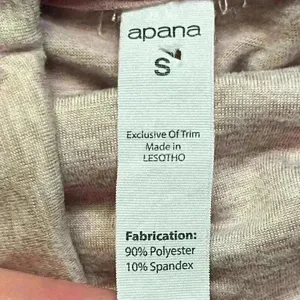 Apana Funnel Neck Long Sleeve Soft Pink Sweatshirt Lounge Comfy Active Size S thumbnail 5