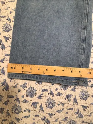 Banana Republic Womens 26 Blue High-Rise Wide Leg Belt Denim Jeans Stretch Boho thumbnail 10
