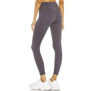 Beyond Yoga High Waisted Midi Leggings in Shadow Grey‎ Size Medium thumbnail 2