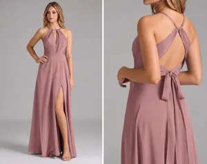 Azazie Bridesmaid Dress Chiffon thumbnail 2