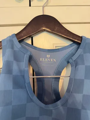 Blue Checkered Active Set Size XS thumbnail 4
