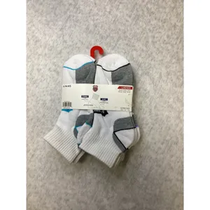 K-Swiss Womens 6 Pair Low Cut Athletic Performance Socks White Grey PK9303‎ thumbnail 2