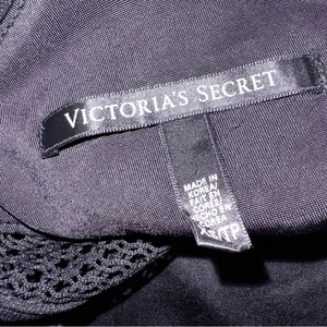 Victoria’s Secret Back Mesh Cutout Bodycon Mini Dress in Black XS thumbnail 11