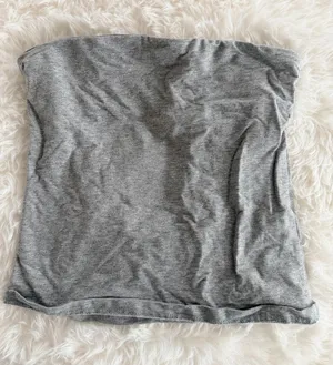 Edikted Grey Strapless Tube Top Bandeau Size S thumbnail 1