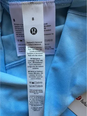 Lululemon Align No Line High Rise 25” Smoothie Wash Blueberry Size 8 NWT thumbnail 6