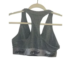 ✨Aerie Lace Up Sz Medium Grey Bralette✨ thumbnail 5