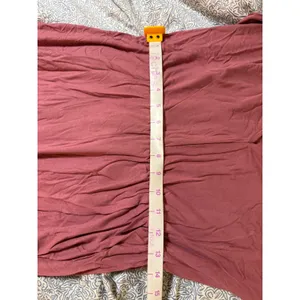 NWT Lulus Rusty Rose Pink V-Neck Jersey Knit Maxi Dress Size Medium Stretch thumbnail 5