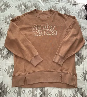Aerie Sunday Scaries Crewneck Sweatshirt thumbnail 1