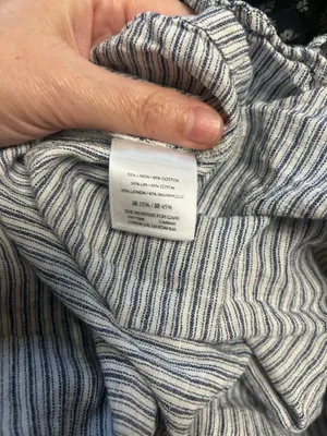 J.Crew Striped Linen Blend Top thumbnail 10