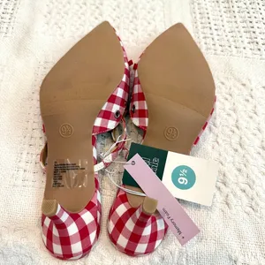 Wild Fable 9.5 Lysandra pointed toe bow kitten heel 3639 thumbnail 3