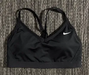 Nike Dri-Fit Sports Bra Compressive Size Large thumbnail 1