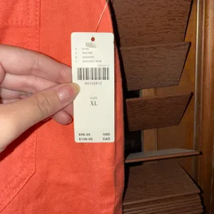 Anthropologie NWT $98 x Maeve Orange The Colette Skirt: Mini Edition XL thumbnail 5