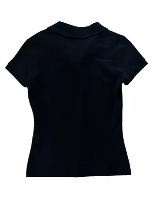 Lacoste Women's Black Classic Polo Top thumbnail 2