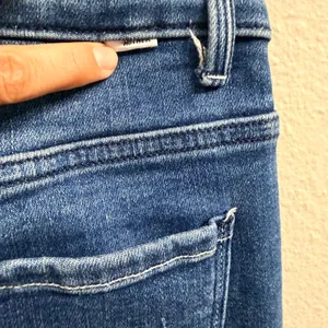 MOTHER Crop Jeans Shoot To Thrill Blue Denim Size 27- Stretch *ALTERED thumbnail 12
