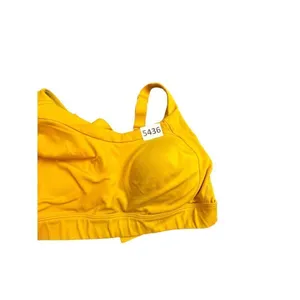 Gymshark Yellow Medium Impact Sports Bra Size s (no tag) thumbnail 2