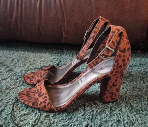 Worthington Animal Print Heels thumbnail 1
