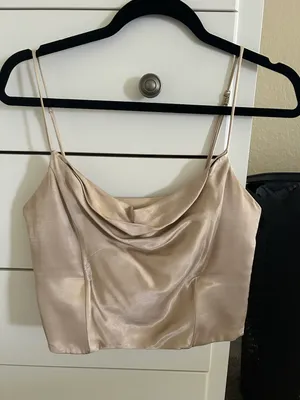 Gold Corset Top thumbnail 1