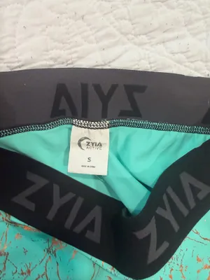 Zyia active marble shorts thumbnail 2