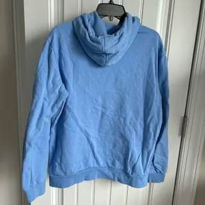 Blue Hoodie with Love Volleyball Design thumbnail 5