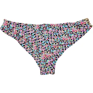 Victoria's Secret Pink Bikini Bottoms M Multicolor Abstract Print Low Rise‎ thumbnail 2
