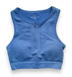 Aerie Offline Blue Sweat Most Support Cardio Sports Bra thumbnail 1