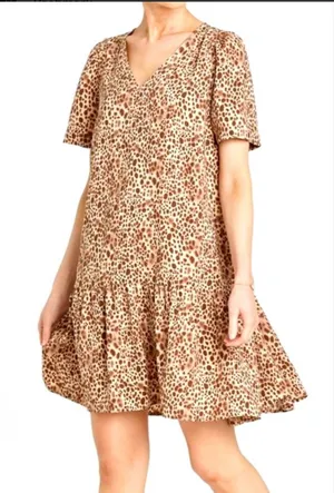A New Day Cheetah Dress thumbnail 1