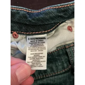 Aeropostale Skinny Jeans Womens 6 Medium Wash Blue Distressed Stretch Denim thumbnail 10