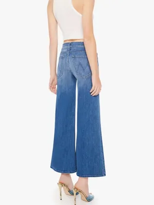 Mother The Down Low Twister Ankle Low Rise Wide Leg Jeans Women’s Sz 28 thumbnail 3