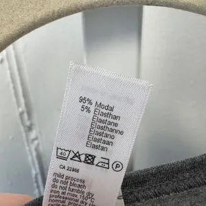 Hanro Of Switzerland Soft‎ touch Long Sleeve Top Medium Base Layer Heather Gray thumbnail 6