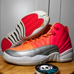 Air Jordan 12 Retro GS 'Sunrise' US Size 4.5Y •6W•36.5EUR (Preloved no box) thumbnail 6
