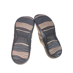 Vionic Bedford Womens Taupe Tan Double Buckle Croc Strap Orthotic Clog Mules 7 thumbnail 7