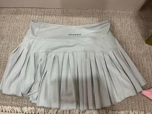 Light Blue Gold Hinge Skirt thumbnail 2
