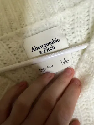 Abercrombie & Fitch cozy knit sweater large thumbnail 3