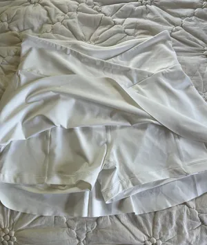 Aha Select Tennis Skirt White Size M thumbnail 4