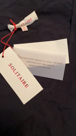 Solitaire blouse bell sleeve size medium thumbnail 5